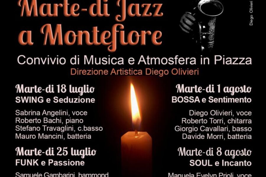 “Marte-di Jazz a Montefiore”: quattro serate nel segno di musica, gusto ed empatia