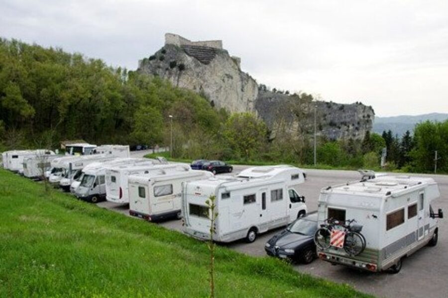 Avventure in camper a San Leo